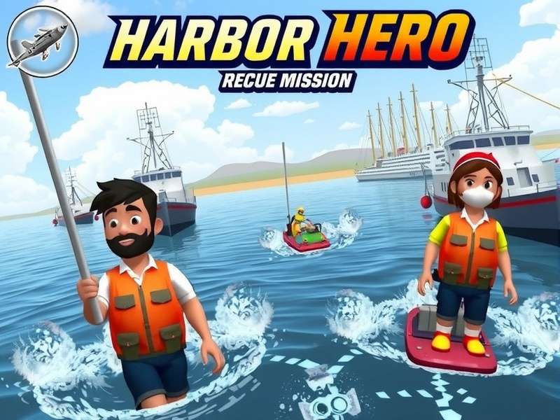 Harbor Hero Game Banner Showcasing Indian Harbor Scenes